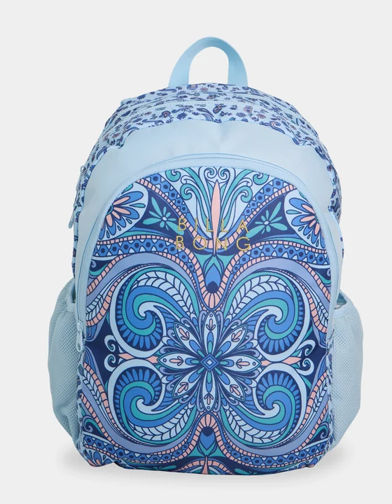Billabong Sunset Rhapsody Mahi 27 Litre Backpack in cool blue