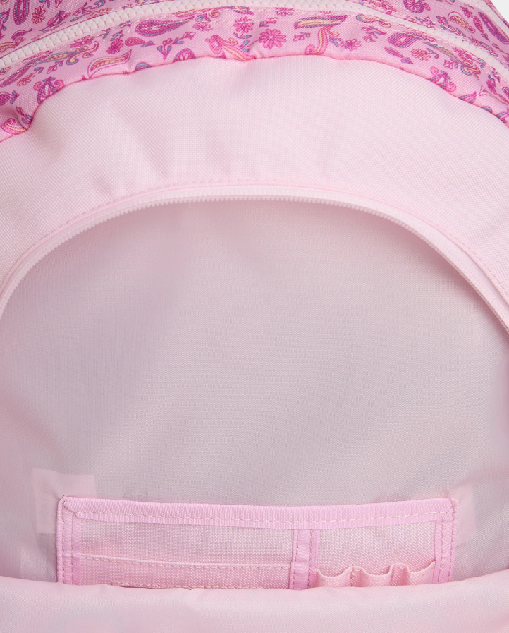 Billabong Sunset Rhapsody Mahi 27 Litre Backpack  in sand pink showing the inside