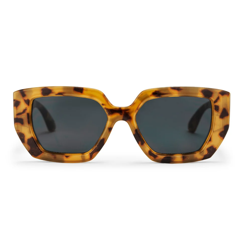 CHPO Brand Hong Kong Unisex Sunglasses in leopard colourway from the front
