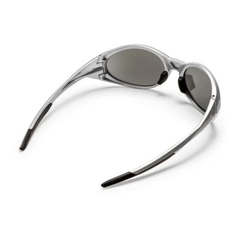 CHPO Brand Nori Unisex Sunglasses in silver colourway from the back