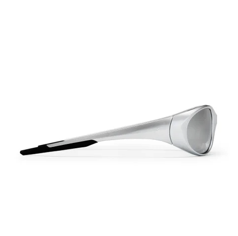 CHPO Brand Nori Unisex Sunglasses in silver colourway from the right side