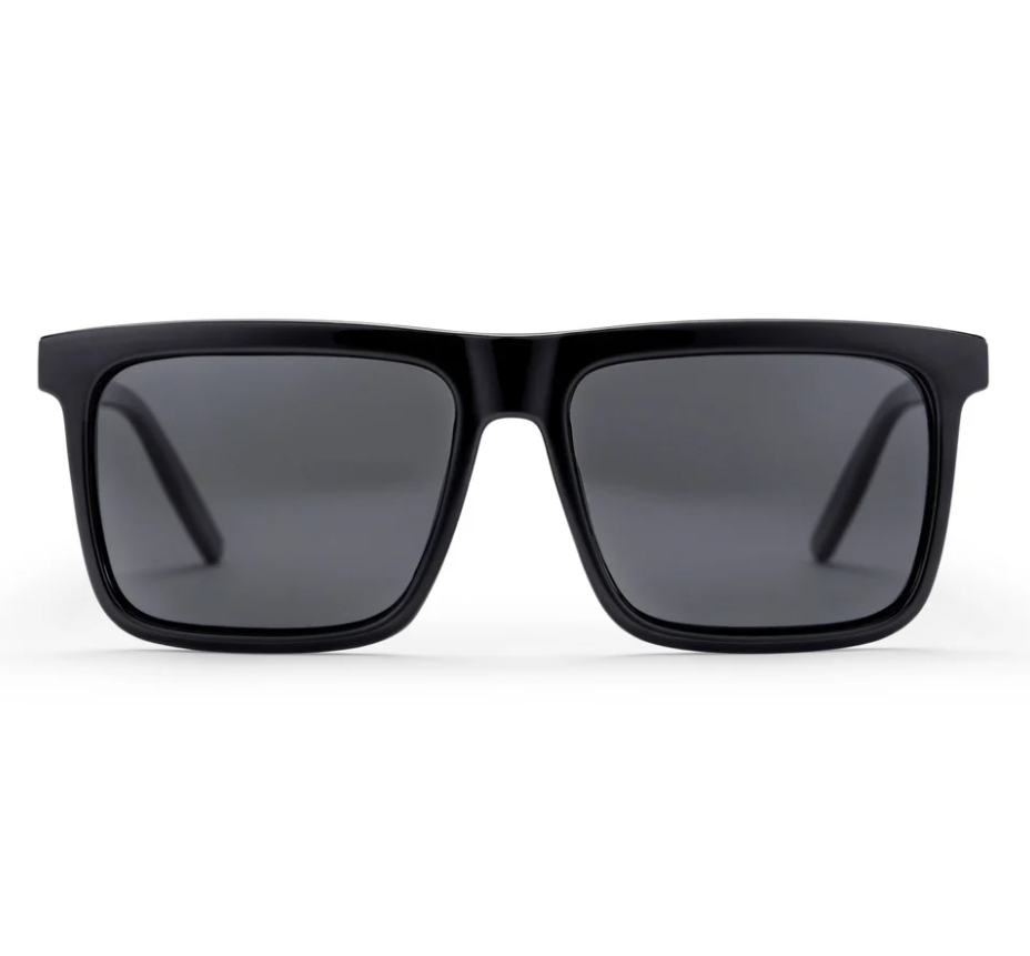 CHPO Brand Bruce Sunglasses in black from the front