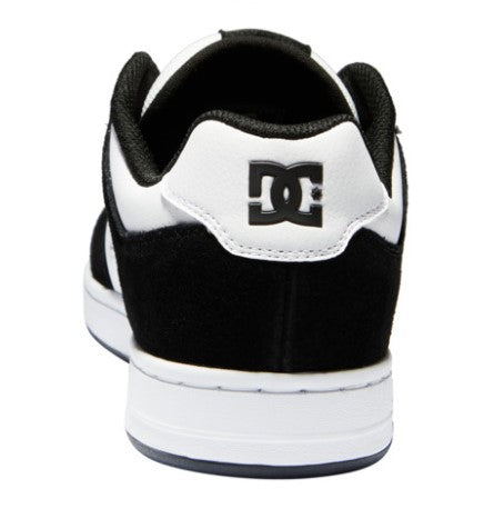 DC Manteca 4 Men's Shoes in white and black from rear