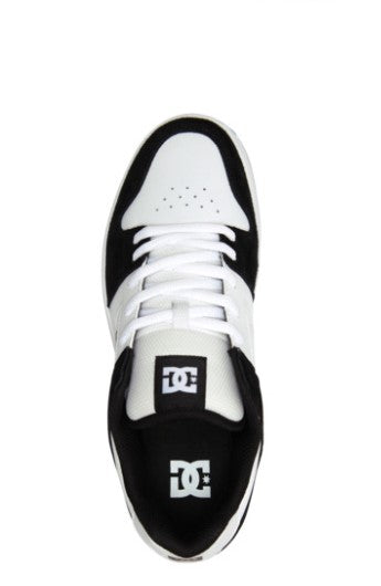 DC Manteca 4 Men's Shoes in white and black from top