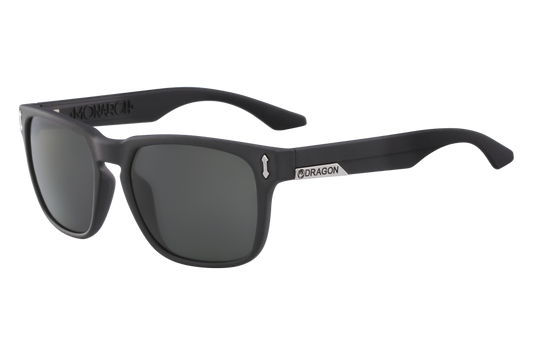 Dragon Monarch Black/LL Smoke Polarised Sunglasses