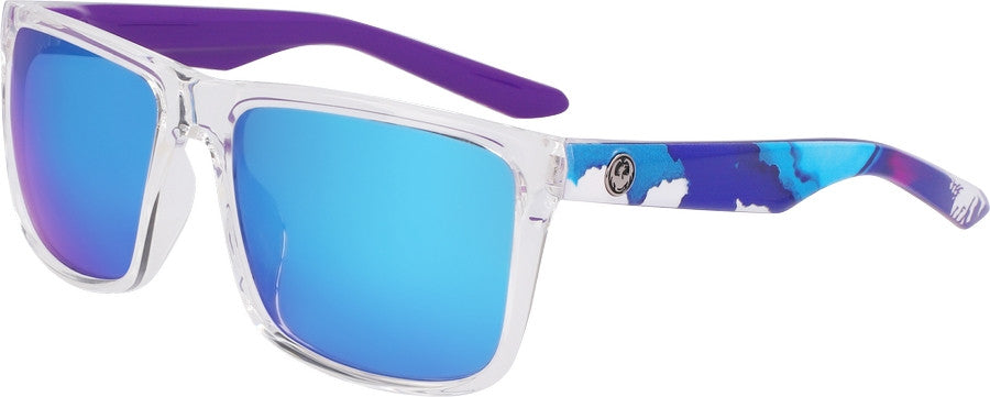 Dragon Meridien Chris Benchetler art frames with Blue Ion Polarised Luma Lens Sunglasses