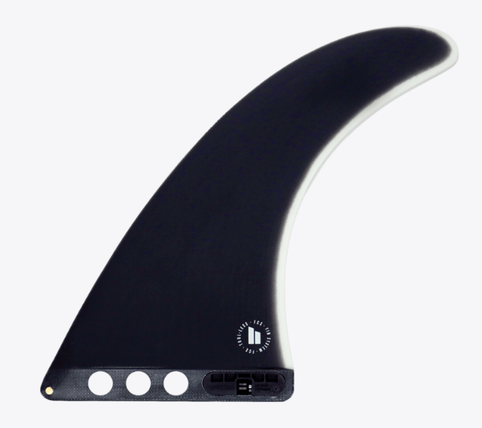 FCS II Connect PG 8" Longboard Fin in washed black