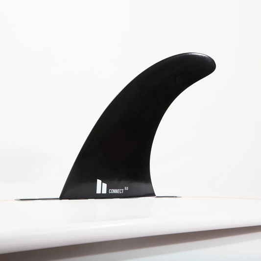 FCS II CONNECT 9' GF LONGBOARD FIN in colour black