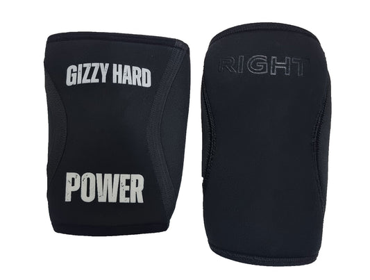 Gizzy Hard Power 5mm Weight-lifting Knee Sleeves