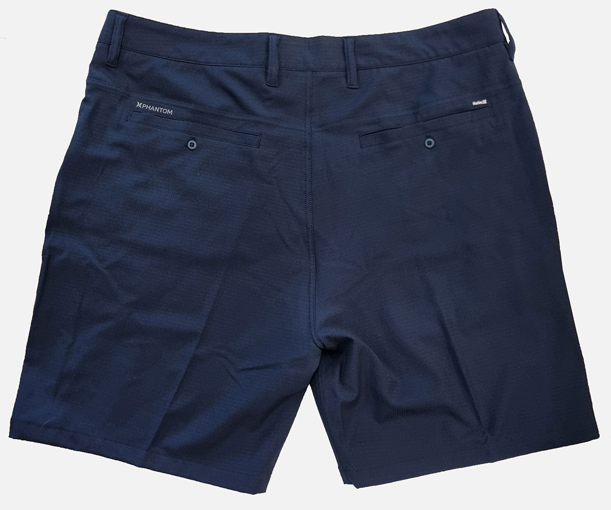 hurley Phantom Zuma Shorts Back Veiw In Navy