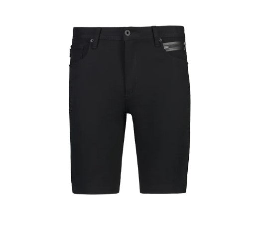 ilabb LWB Denim Shorts in black from front