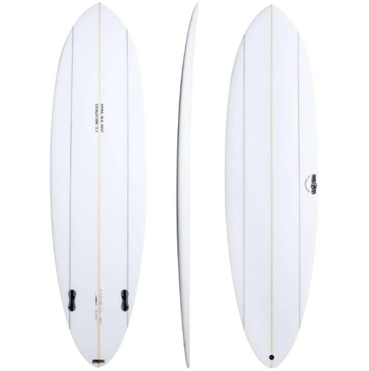 JS INDUSTRIES 7'0B BIG BARON PE midlength SURFBOARD