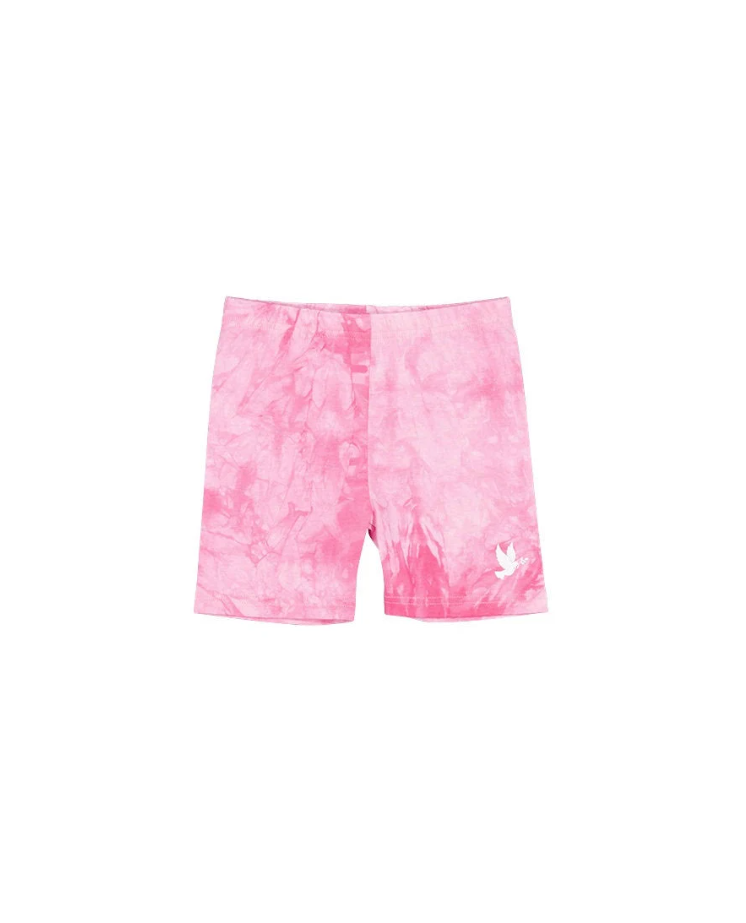 Kissed By Radicool Bike Short Tie Dye Pink from the rear