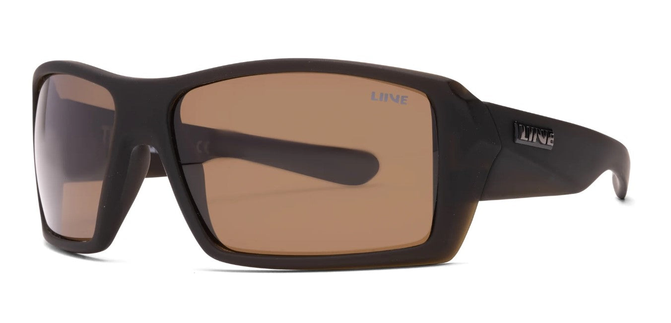 Liive The Edge Matte Beer Polarised Sunglasses