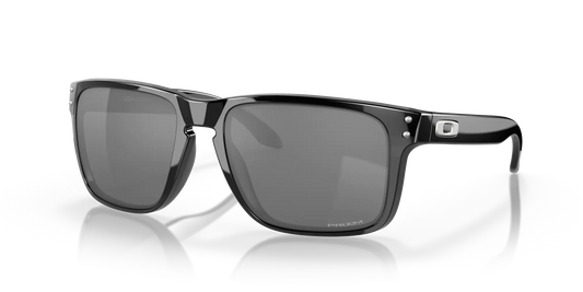 Oakley Holbrook XL sunglasses with Polished Black frame and Black Prizm lenses