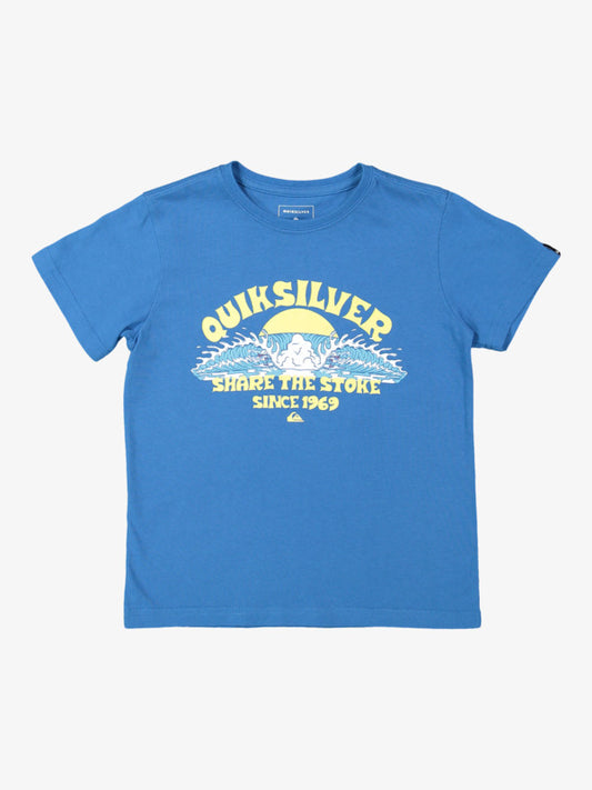 QUIKSILVER SHARE THE STOKE BOYS TEE Sum22