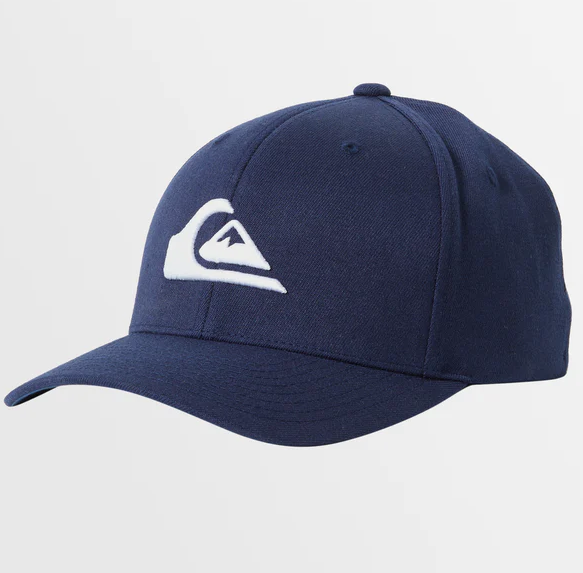 Quiksilver Mountain and Wave Cap in navy