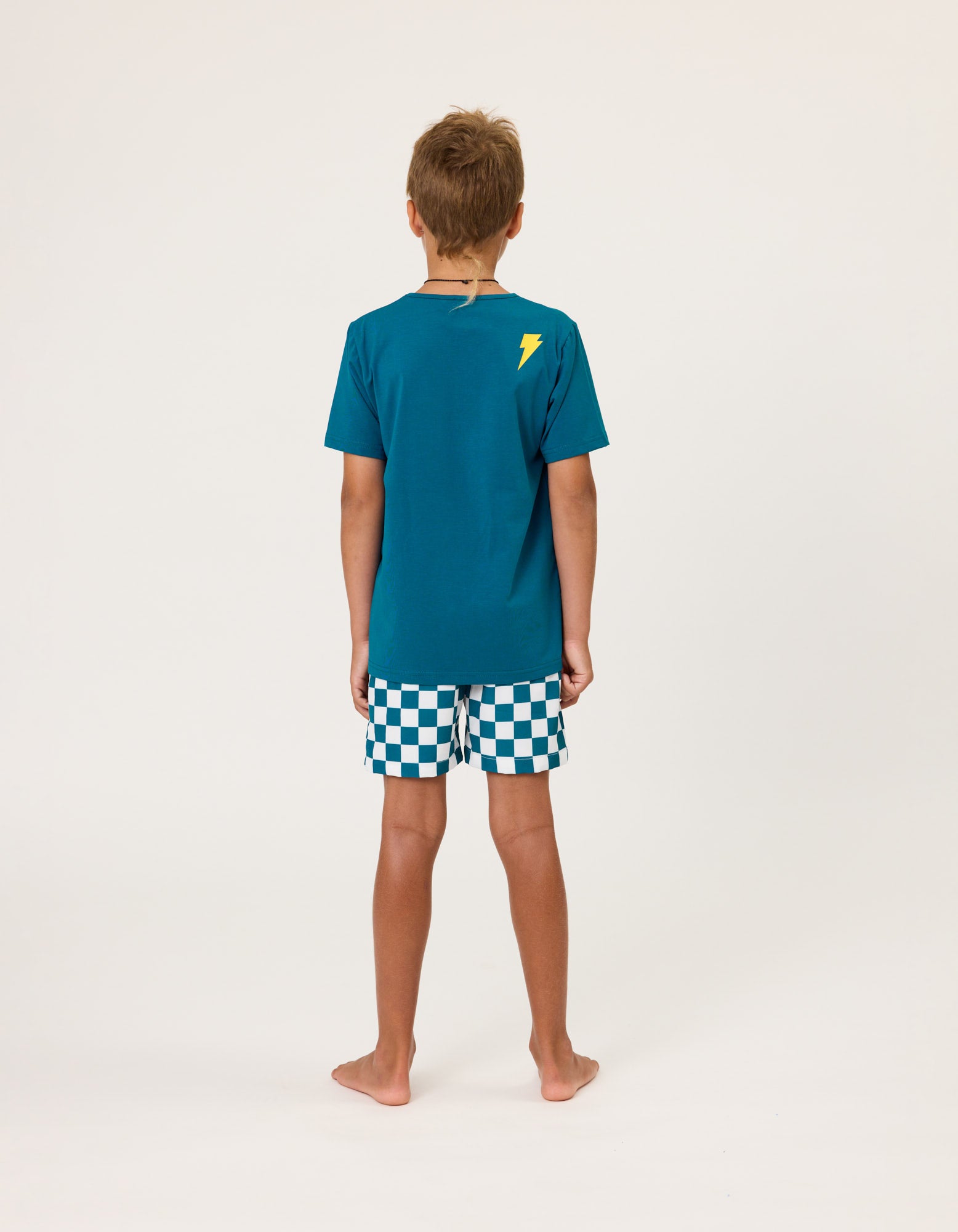 Radicool Kids Smiley Bolt Boys T-Shirt from rear