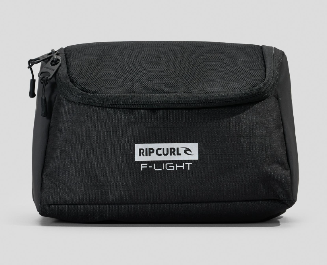 Rip Curl F-Light Toiletry Icons in midnight colourway from front