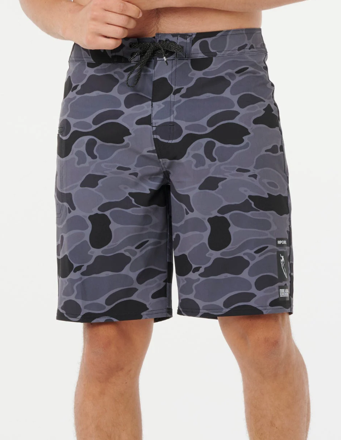 Rip Curl Mirage Core Eddie Would Go 20" Men's Boardshorts&nbsp; in camo colourway from front