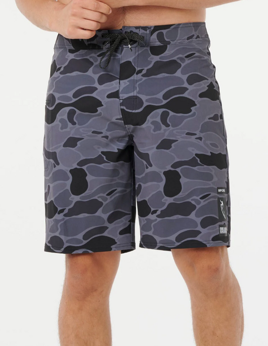 Rip Curl Mirage Core Eddie Would Go 20" Men's Boardshorts&nbsp; in camo colourway from front