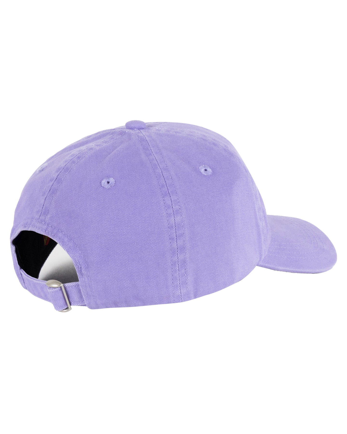 Purple baseball cap on a white background