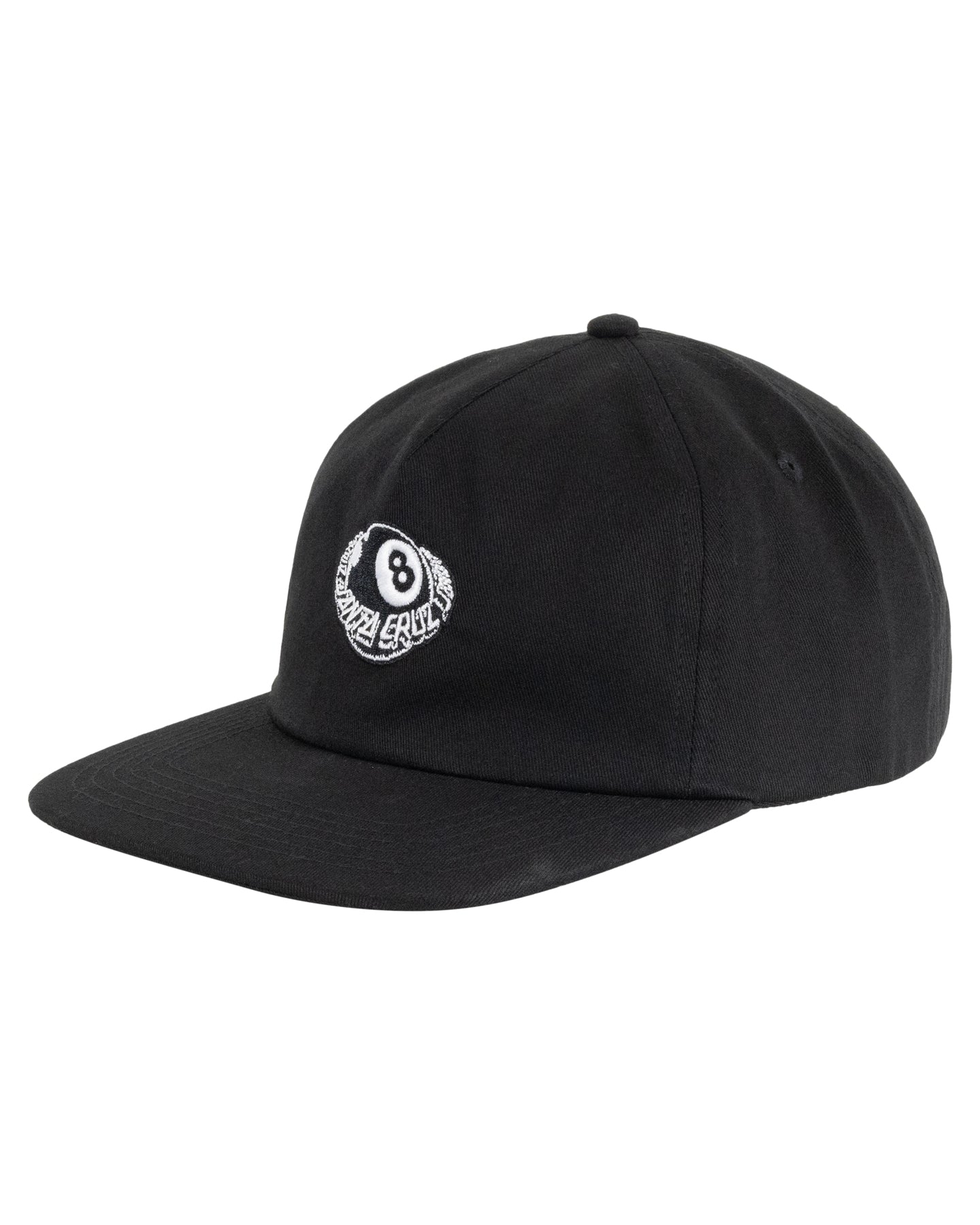 Santa Cruz Winkowski Eighth Planet Snapback Cap in black from side