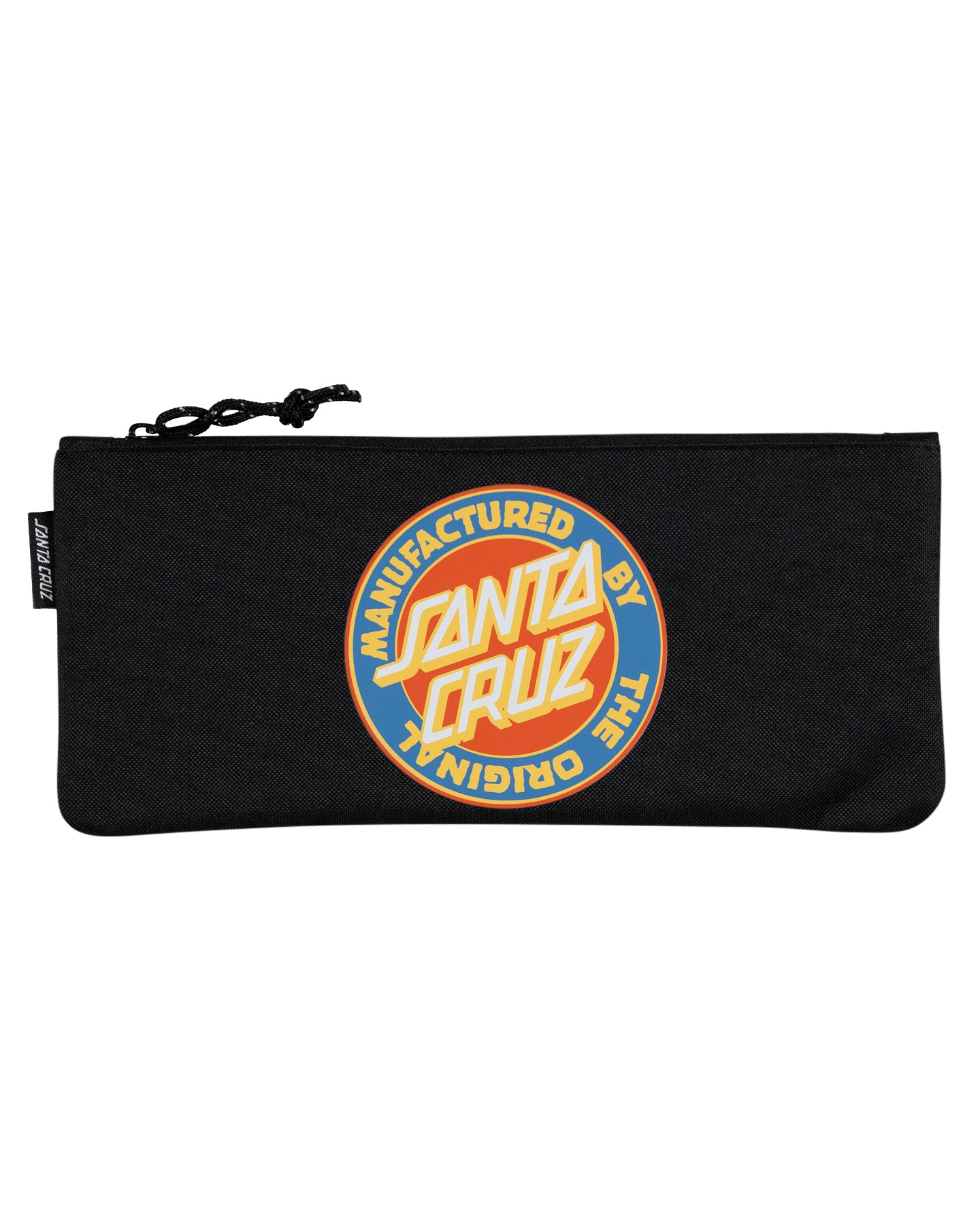 Black pouch with Santa Cruz logo on a white background