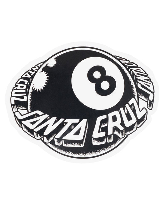Santa Cruz Winkowski Eighth Planet Sticker in black and white
