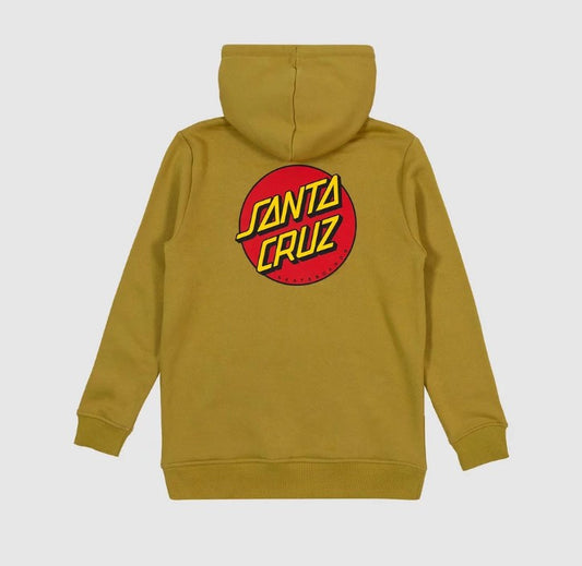 Santa Cruz Classic Dot Chest Youth Hoodie - Win25