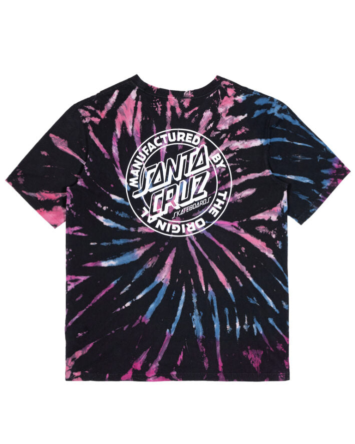 Santa Cruz MFG Dot Tie Dye Mens Tee Sum23