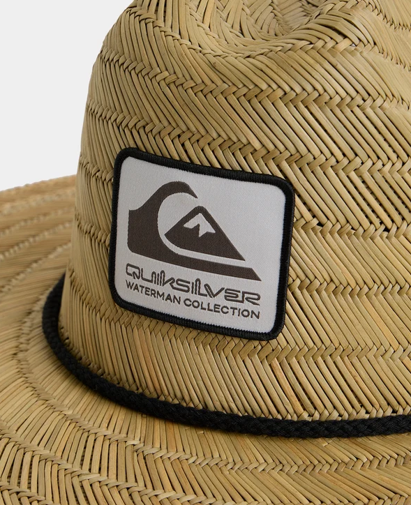 Quiksilver The Tier Mens Straw Hat in natural close up