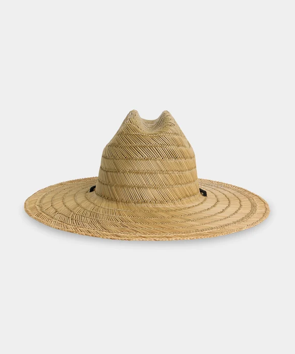 Quiksilver The Tier Mens Straw Hat in natural from the back