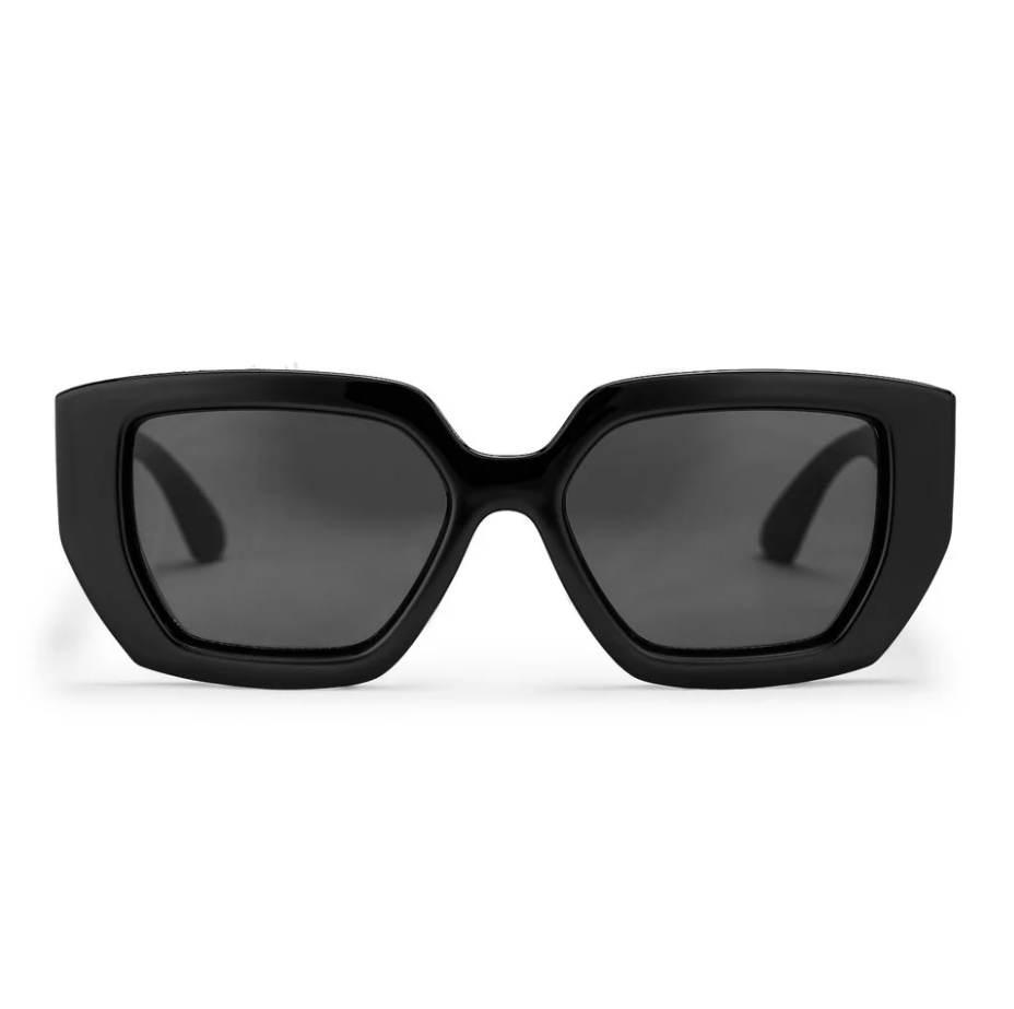 CHPO Brand Hong Kong Sunglasses in black from the front