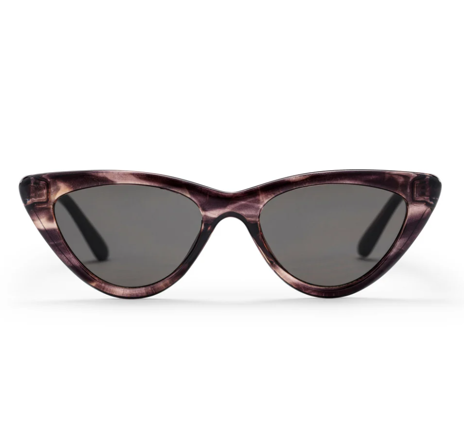 CHPO Brand Amy Sunglasses in turtle grey from the front