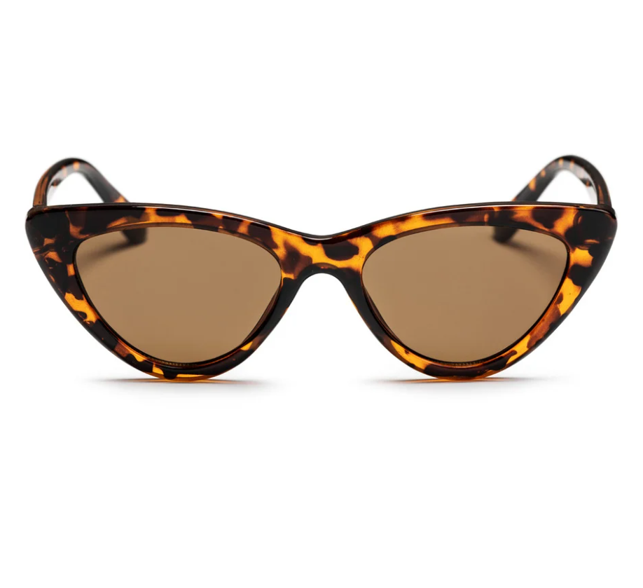 CHPO Brand Amy Turtle Brown Sunglasses from the front