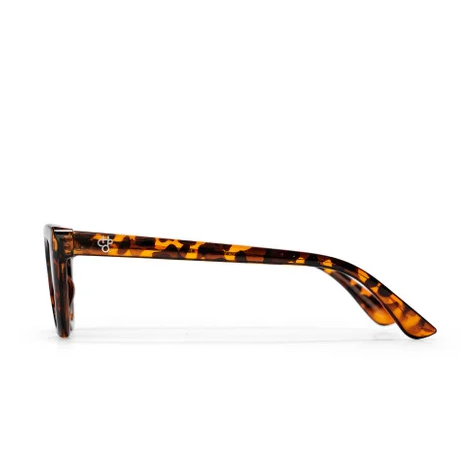 CHPO Brand Amy Turtle Brown Sunglasses from the side