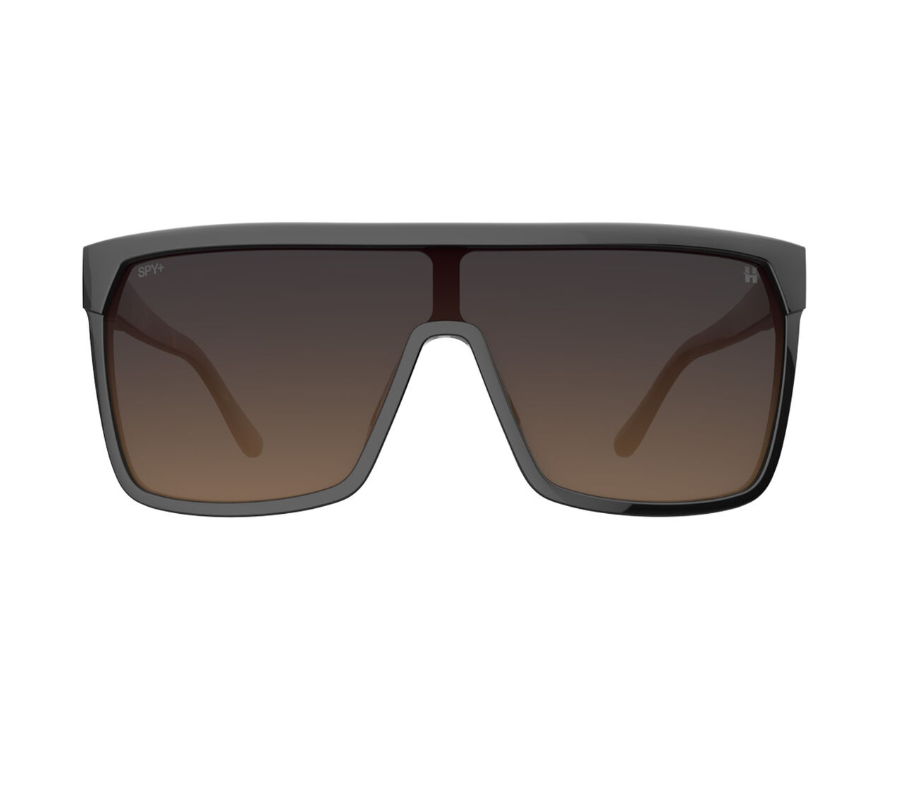 Spy Flynn Honey Tort frames with Dark Brown Fade lens Sunglasses from the front
