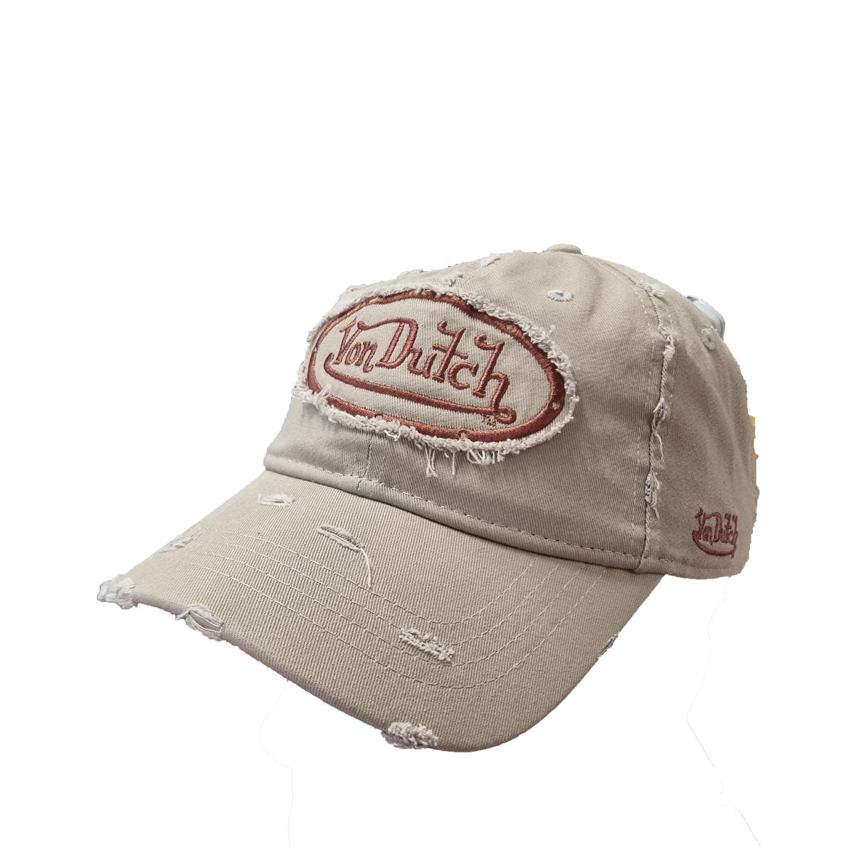 Von Dutch Unisex Destroyed Dad Cap