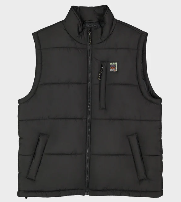 Billabong A/Div Journey Vest
 in black from the front