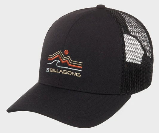Billabong Adiv Range Mens Trucker Cap
 in phantom black colourway