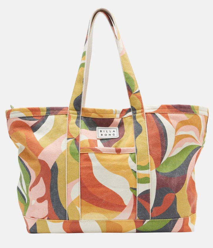 Billabong All Day Beach Tote in multi colourway