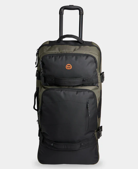 Billabong Booster 110 Litre Travel Bag in military colourway with black