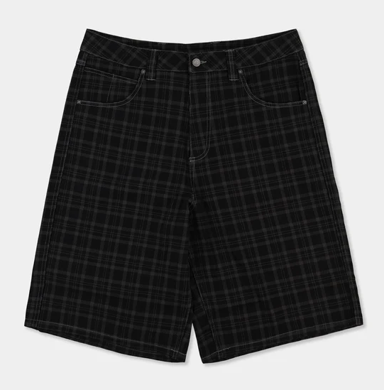 Billabong Cando Star 23" Men's Walkshorts in black flatlay from the front