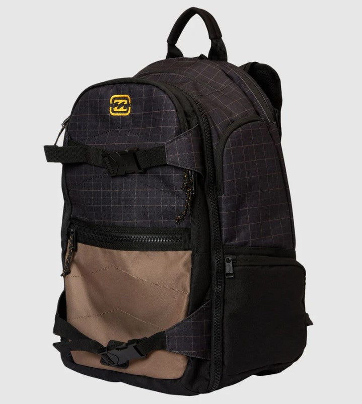 Billabong Combat OG Premium 35 Litre Backpack in washed black colourway