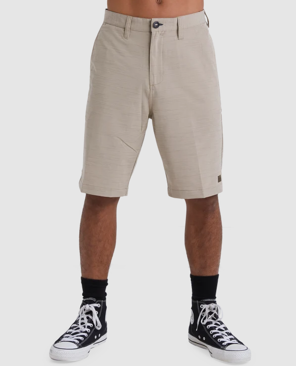 Billabong Crossfire Submersible 21" Short i khaki from front