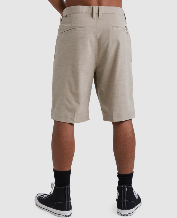 Billabong Crossfire Submersible 21" Short in khaki from rear