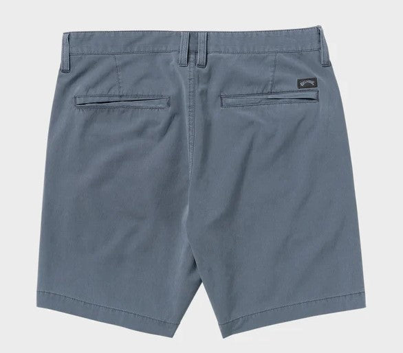 Billabong Crossfire Wave Wash Submersible Shorts in midnight blue from rear