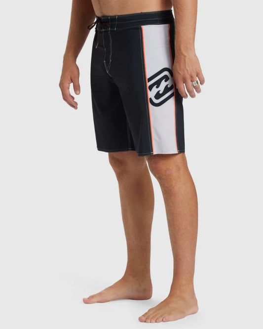 Billabong Youth D Bah 2.0 Pro Tech Boardshorts in phantom with white trim colourway