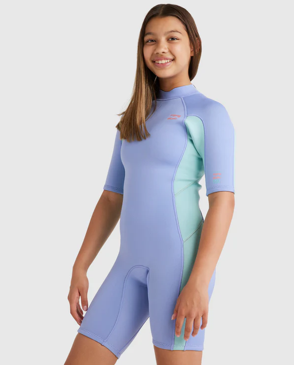 Billabong Girls 2mm Foil BZ Spring Wetsuit - Sum25